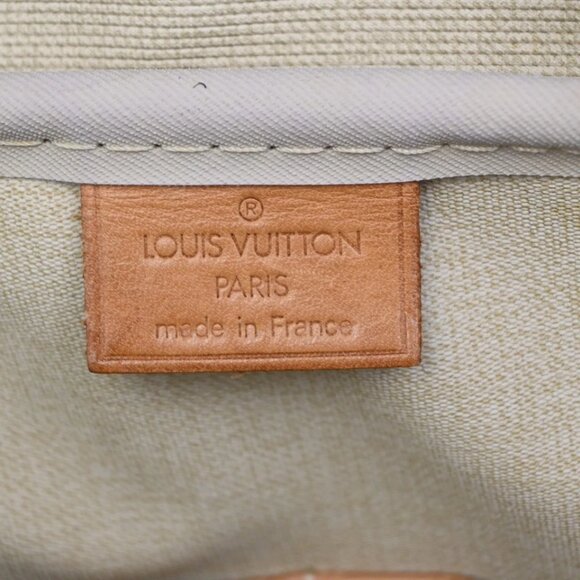 LOUIS VUITTON LV Logo Deauville Hand Bag Monogram Leather Brown 558-082225 - Picture 15 of 16